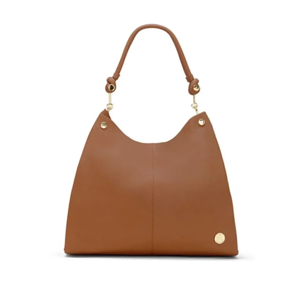 VINCE CAMUTO | Ruell Leather Tote Bag (Russet Brown)